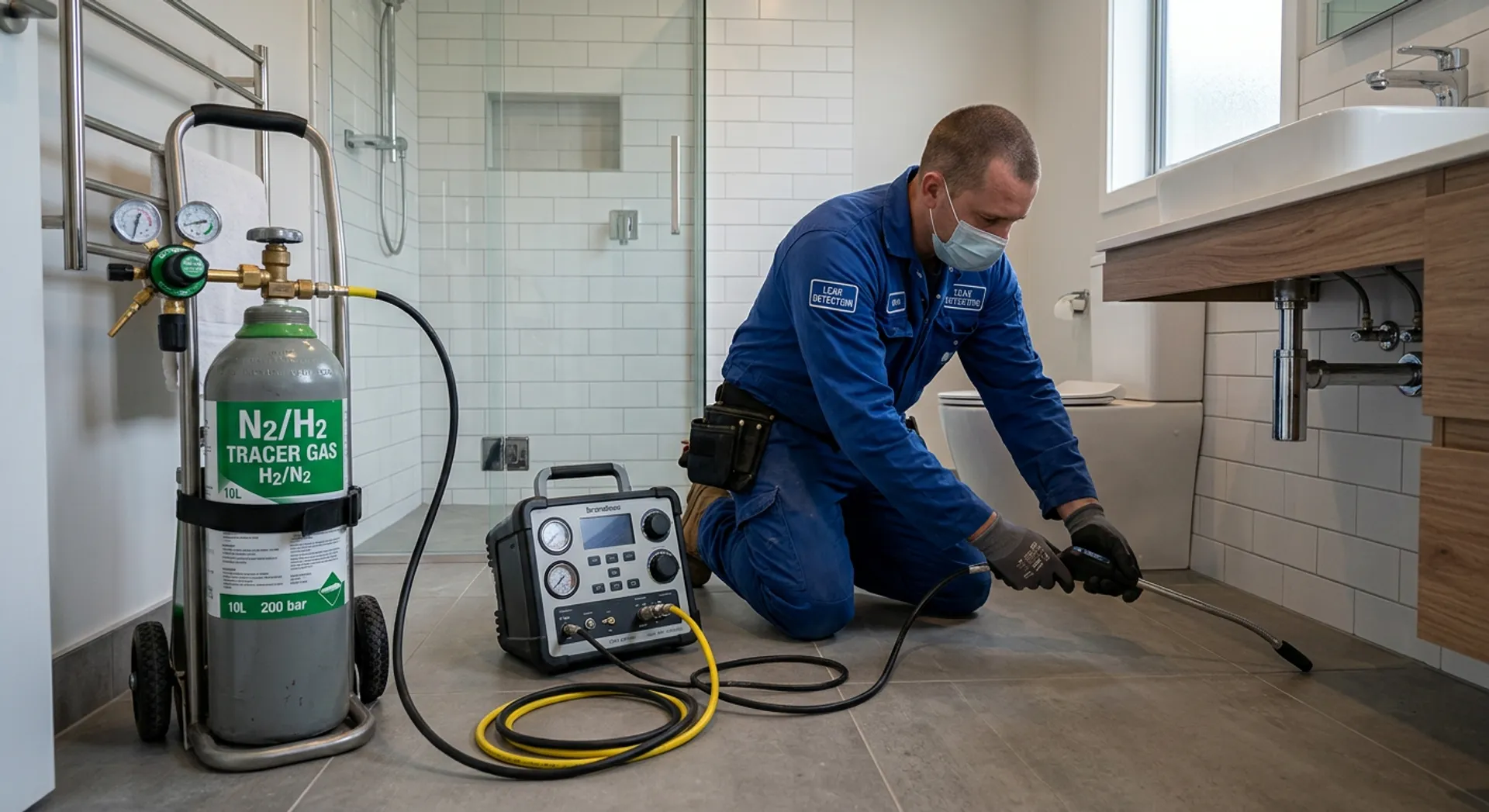 détection fuite eau gaz traceur