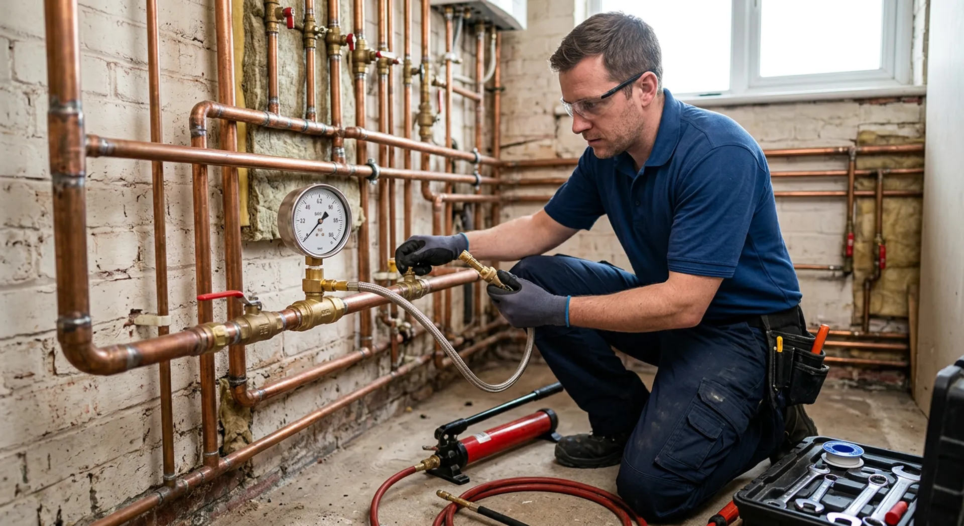 mise en épreuve canalisation