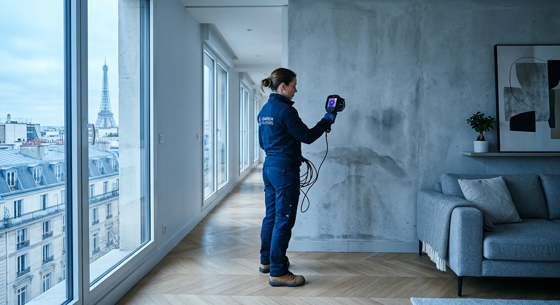 dégât des eaux Paris recherche fuite